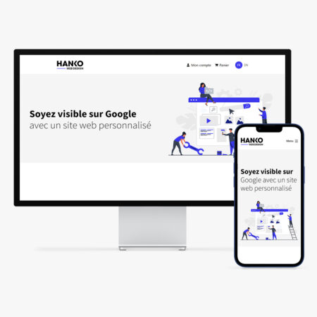 Création de site vitrine professionnel pour présenter votre activité – GRATUIT