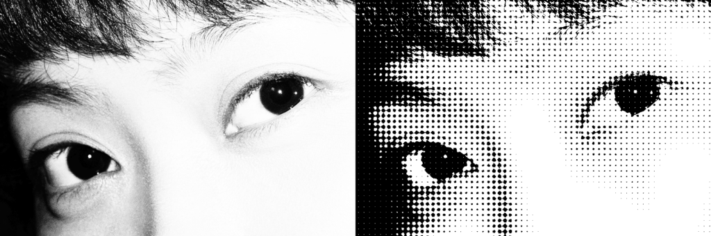 HANKO Web Design - Halftone Screen Effect